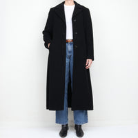 Wool / Cashmere Long Overcoat