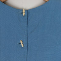 70s Balloon and Ducks Embroidered Applique Dress Size 7