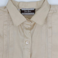 Nude Silk Blouse