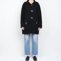 Black Wool Cardigan / Jacket XL