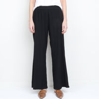 Cotton Gauze Wide Leg Pant