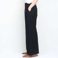 Cotton Gauze Wide Leg Pant