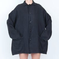 90s Oversize Linen Jacket