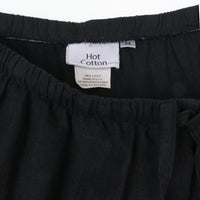 Black 100% Linen Pant