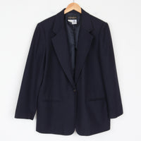 100% Wool Navy Blazer