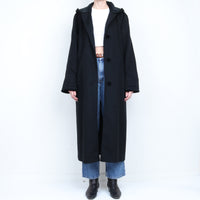 100% Wool Hooded Coat