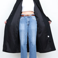 100% Wool Hooded Coat