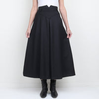 100% Wool Maxi Skirt