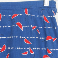 70s Mouse Print Mini Skirt