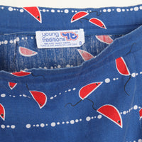 70s Mouse Print Mini Skirt