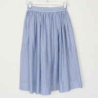 Chambray Stripe Skirt