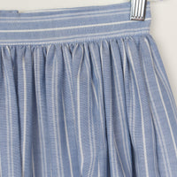 Chambray Stripe Skirt