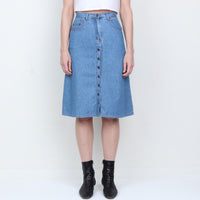 Jordache Denim Midi Skirt