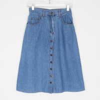 Jordache Denim Midi Skirt