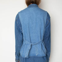 Oversize Denim Vest
