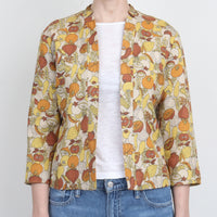 1960s Fruit Print Jacket M