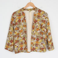 1960s Fruit Print Jacket M