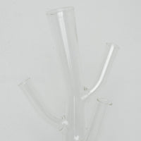 Glass Tree Sculpture Vase