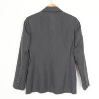 Charcoal Wool Blazer S