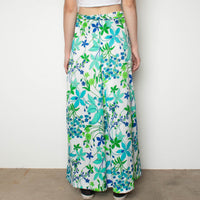 70s Floral Maxi Skirt