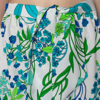 70s Floral Maxi Skirt