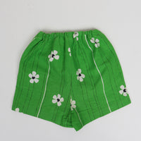 70s Flower Print Shorts Size 8/10