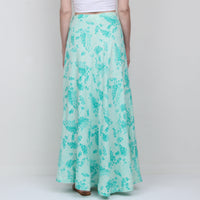 70s Floral Vera Maxi Skirt