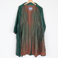 Green Leather Trench Coat