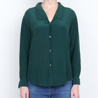 Forest Silk Blouse