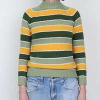 70s Stripe Wool Sweater