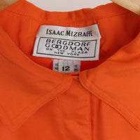 Vintage 80s/90s Isaac Mizrahi Silk Crop Blouse