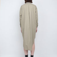 80s Khaki Shirtdress
