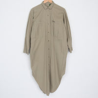 80s Khaki Shirtdress
