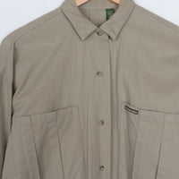 80s Khaki Shirtdress