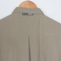 80s Khaki Shirtdress