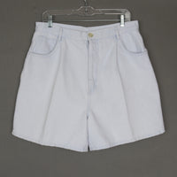 80s Light Denim Shorts L