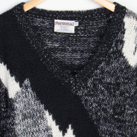 Lightning Intarsia Knit