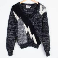 Lightning Intarsia Knit