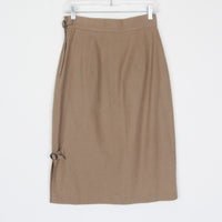 70s Linen/Cotton Skirt