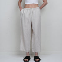Natural Linen Pant XL