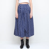Printed Cotton Maxi Skirt
