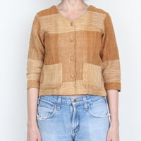 Woven Crop Jacket