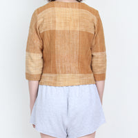 Woven Crop Jacket