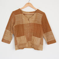Woven Crop Jacket