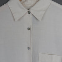 White Linen Shirt S/M