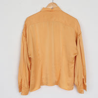 Creamsicle Silk Blouse