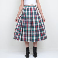 Pendleton Plaid Pleated Skirt