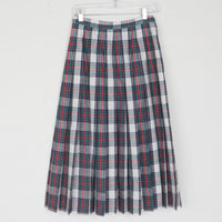 Pendleton Plaid Pleated Skirt