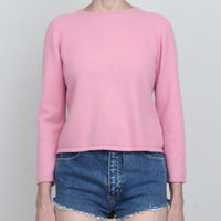 Pink Cashmere Sweater M
