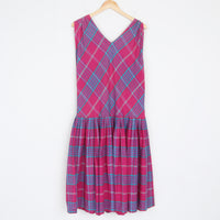 Pink Plaid Dress